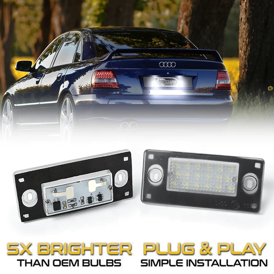 Audi Free Error LED-Kennzeichenbeleuchtung