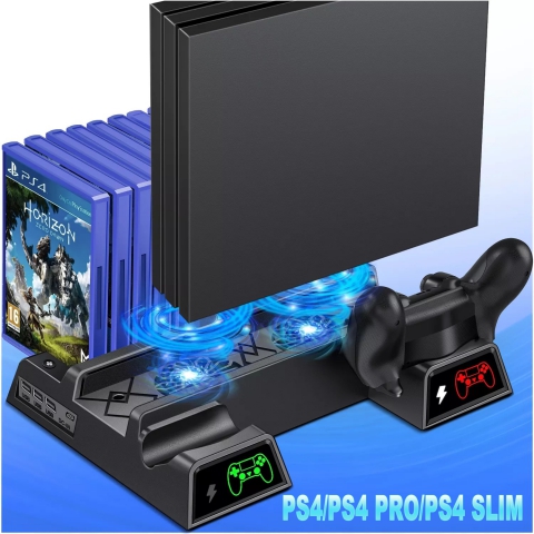 PS4/PS4 Pro/PS4 Slim Vertikaler Kühlstän