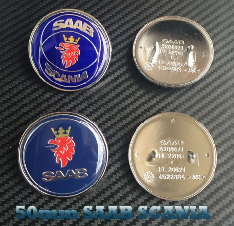 SAAB SCANIA 50mm Emblem