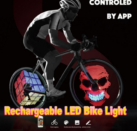 Wiederaufladbare LED Bike Light