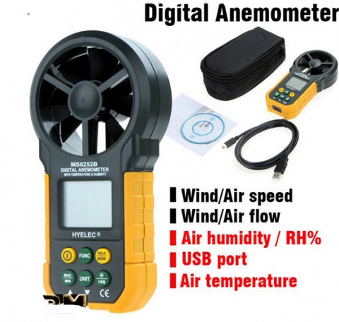 Luftmengenmesser Digital-Anemometer