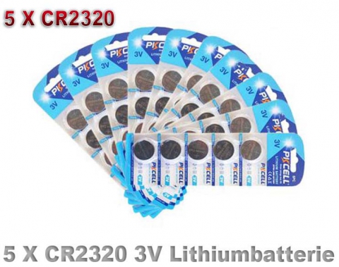 CR2320 3V 5X Lithiumbatterie