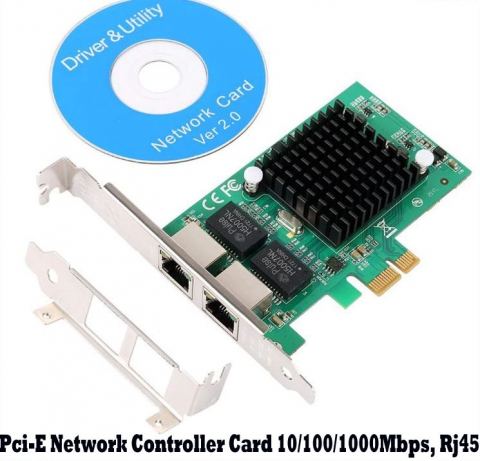 Ethernet-PCI-E-Netzwerkcontrollerkarte