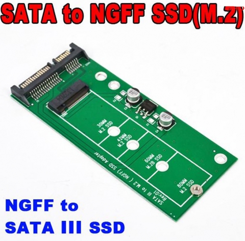 M.2 NGFF SSD zu SATA-Festplatte Konverte