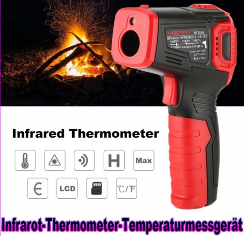 Infrarot-Thermometer-Temperaturmessgerät