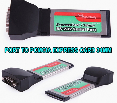 PCMCIA Express Karte 34mm