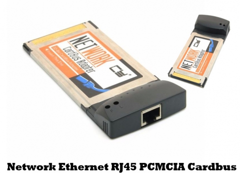 Netzwerk RJ45 PCMCIA Cardbus100Mbps 54mm