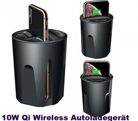 Auto 10W Qi Wireless Autoladegerät  AirPods
