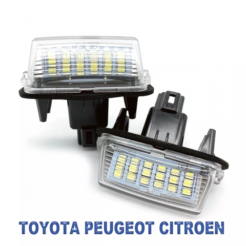 Toyota Citroen Kennzeichenbeleuchtung