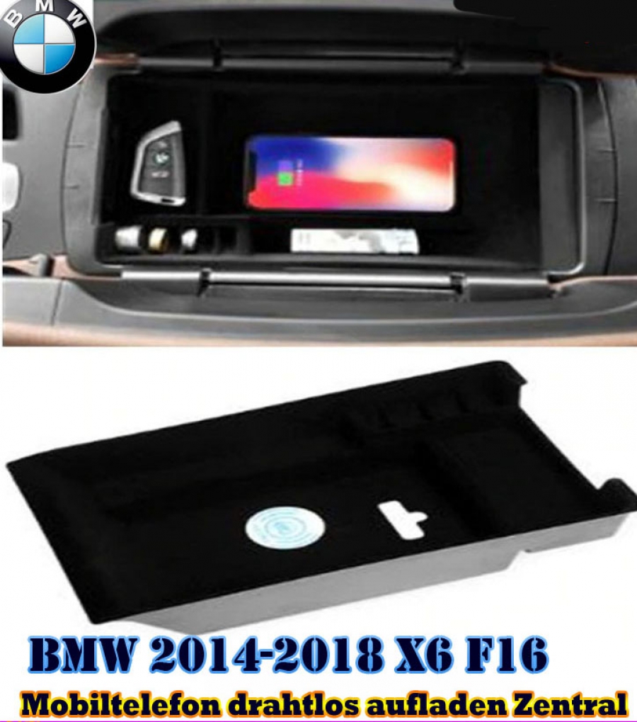 BMW X6 Telefon kabellos aufladen