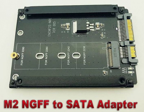 m2 NGFF to SATA Adapter