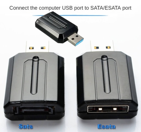 USB 3.0 zu Esata oder SATA USB3.0-Schnittstelle Plug-and-Play