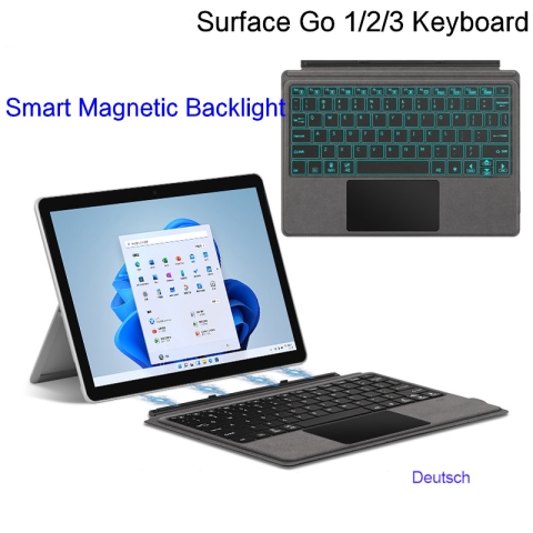 Surface Go 1 2 3 Trackpad Arabisch Deutsch Magnetische Tastatur