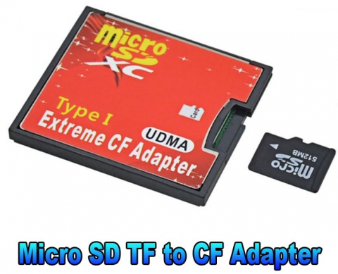 Mikro-Sd TF zum CF-Adapter