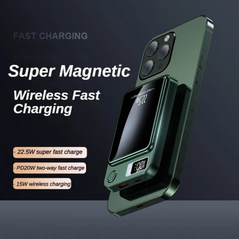 IPhone Wireless Charger Magnetische Powerbank