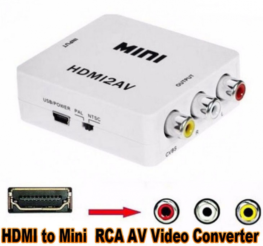 HDMI zu RCA AV Video Converter