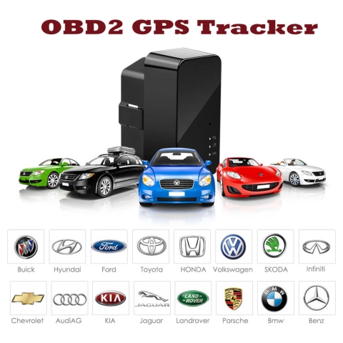 OBD2 GPS Tracker Vibrationsalarm nur 2G