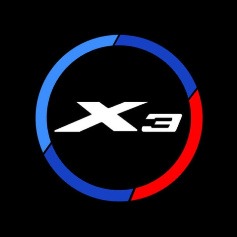 BMW X1 X2 X3 X4 X5 X6 X7 Logo-Projektorlichter
