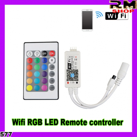 Wifi RGB LED Fernbedienung DC12V Mini