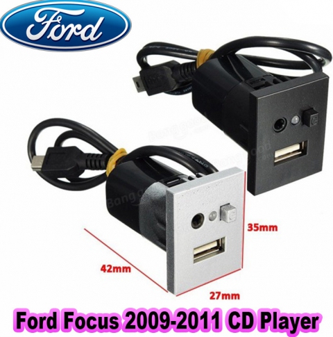 Ford Focus 2 in 1 AUX USB Schnittstellen