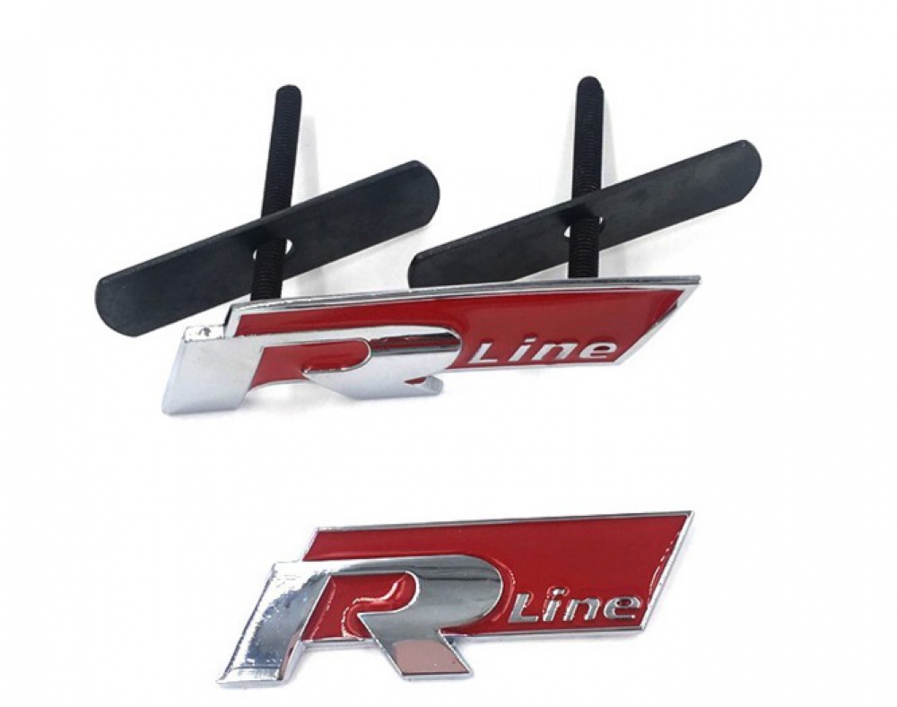 R Line Car Grill Abzeichen Emblem
