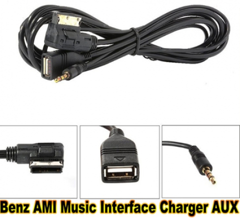 Benz AMI Musik Interface Ladegerät AUX U