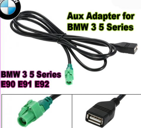BMW 3 5 Serie E90 E91 E92 Aux Kabel