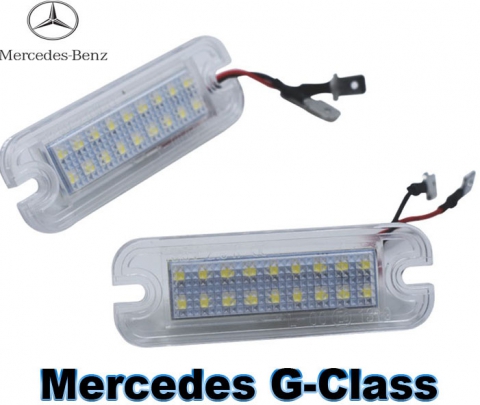 Benz G-Klasse Kennzeichenbeleuchtung