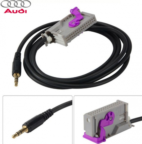 Audi AUX-in RNS-E Audioadapterkabel