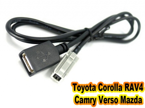 Toyota Mazda CD Spieler USB Adapter Kabe