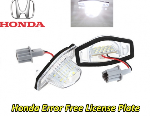 Honda Kennzeichenbeleuchtung