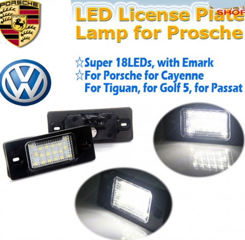VW / Porsche LED Kennzeichenleuchte