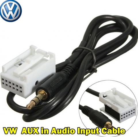 VW AUX in Audio-Eingang Kabel-Adapter