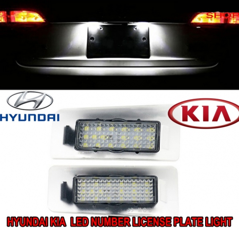 Hyundai KIA LED-Kennzeichenleuchte