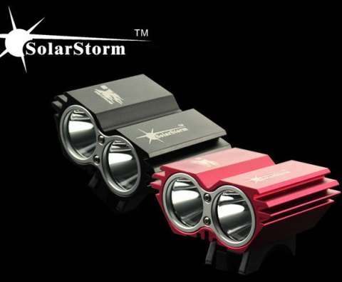 SolarStorm 2000Lm 2x XM-L U2 LED-Licht