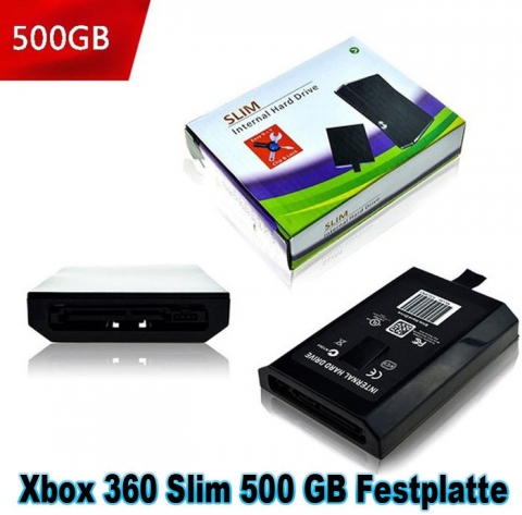 xbox 360 Slim 500GB Festplatte HDD