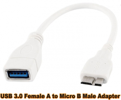 USB 3.0 Buchse A auf Micro B Steckeradap