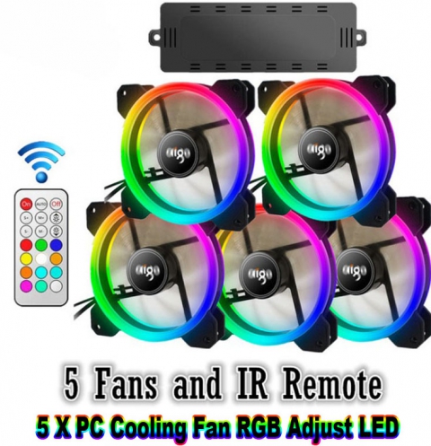 PC-Lüfter RGB-Einstell-LED X5 
