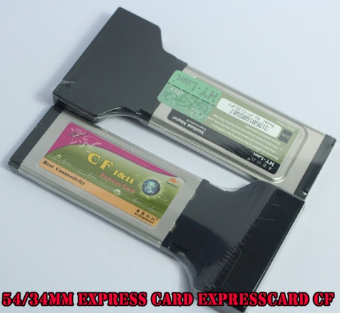 Expresscard 54/34mm auf CF übertragen