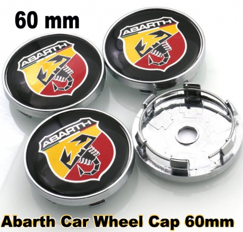 Abarth Auto Radkappe 60mm