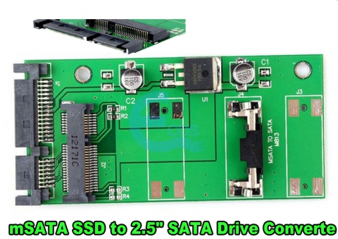 mSATA SSD 2,5 