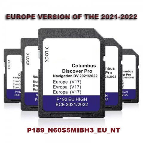 VW Navigation MIB1 MIB 2 Karte Europa 2022