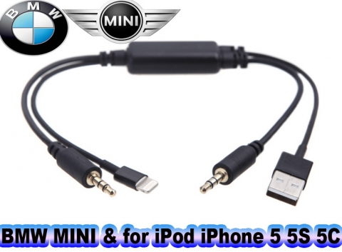 BMW MINI pour iPod iPhone 5 5S 5C