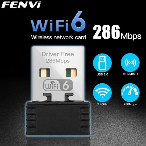 WIFI 6-Adapter AX286 Netzwerkkarte Mini-USB-Dongle