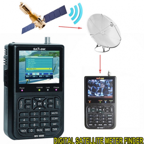 DVB-S FTA digitalen Satelliten-Meter-Suc