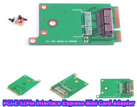 PCI-E52 Pin-Schnittstelle Express-Mini-K