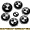BMW Front Rear Emblem Radkappe 82mm+82mm+4x68mm+45mm