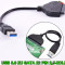 USB 3.0 Zu SATA 22 Pin 2,5 Zoll Festplat