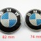 BMW Blau&Weiß 82mm +74mm Emblem
