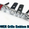 M POWER Grille Emblem Abzeichen
